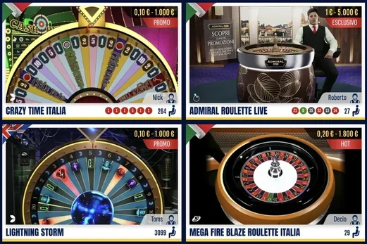 AdmiralBet live casino